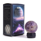 1x Planeta Amatista con Soporte Solar (JUPITER) - 40mm