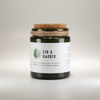 Vela de soja Greenman Woodwick - Higo triturado y grosella negra