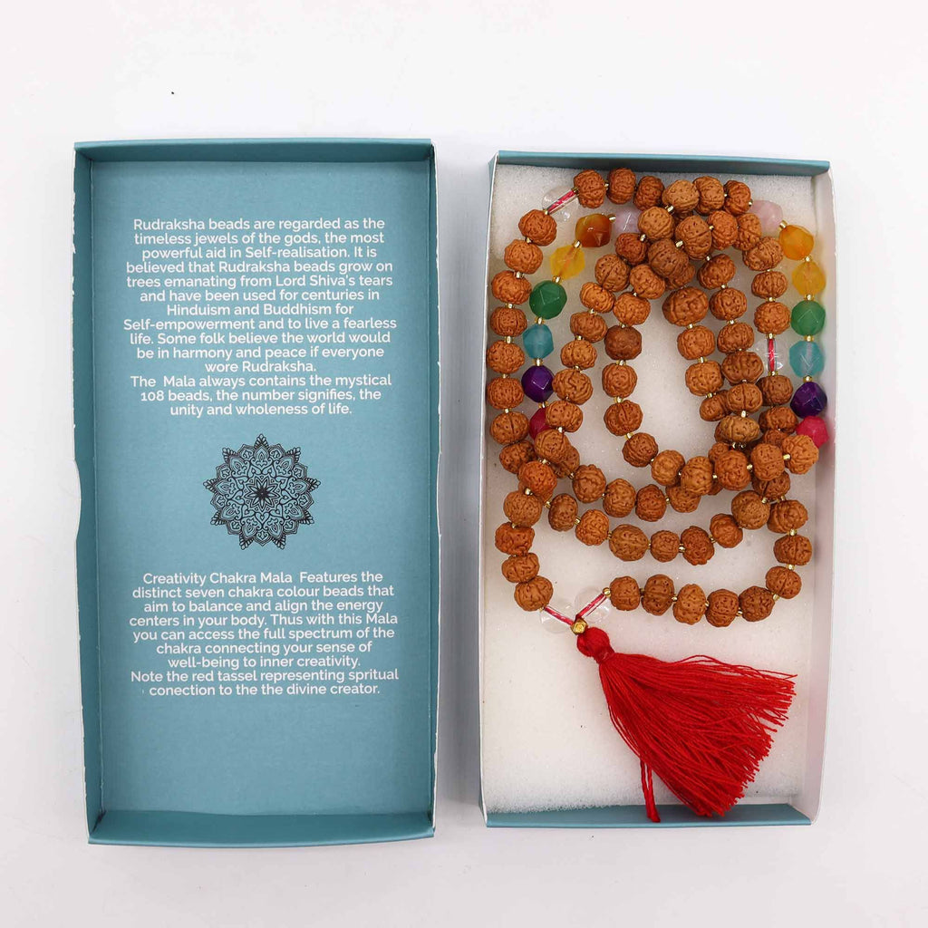 Collar Bali Mala - Aura Chakra