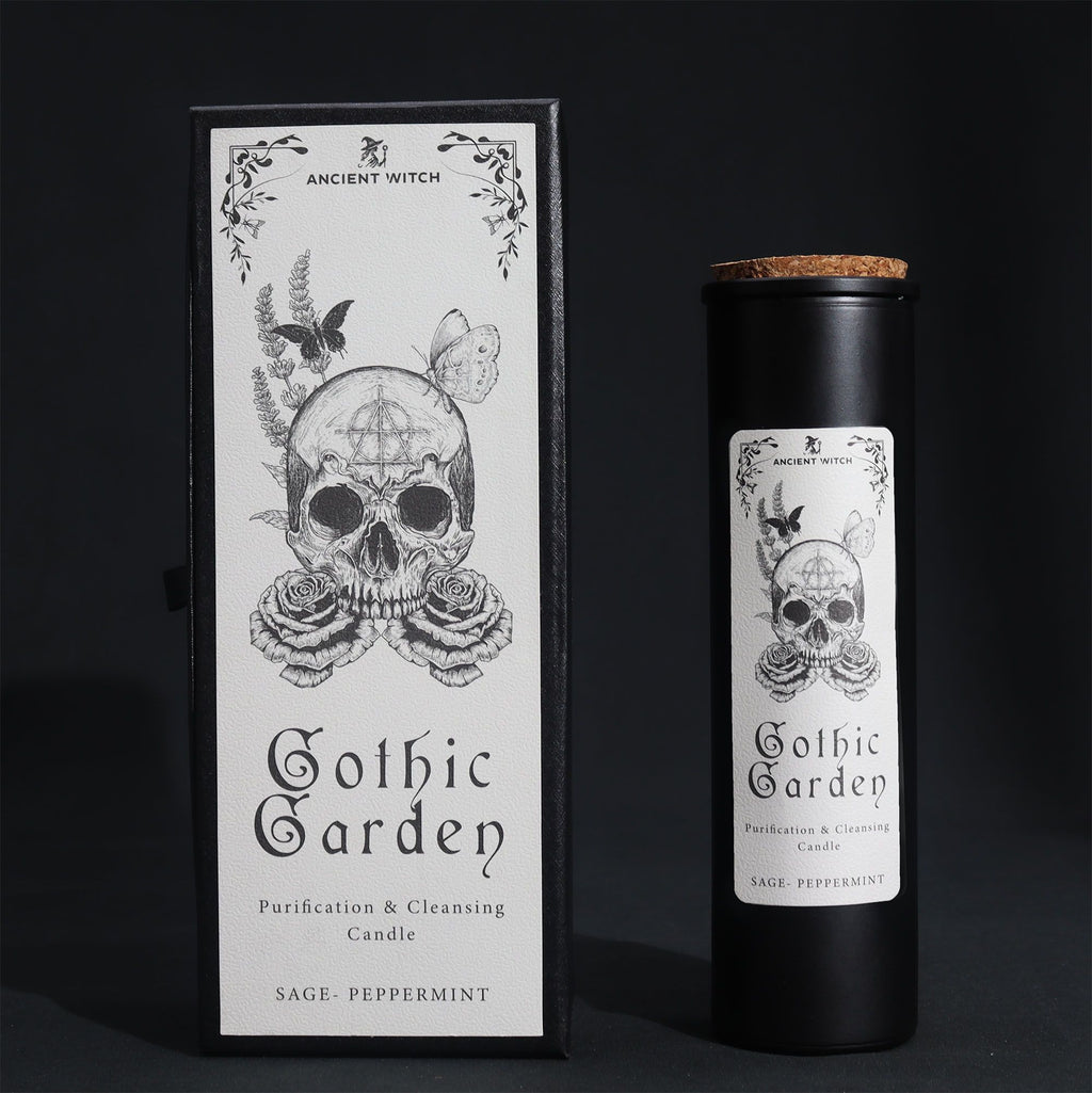 Velas Purificadoras de Brujas Antiguas - Jardín gótico