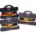 Pulseras de Doble Poder de Piedras Preciosas - Aventurina Amarilla