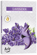 Set de 6 Velas de Té Perfumadas - Lavanda