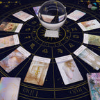 Paño para lectura de Tarot - Zodiaco
