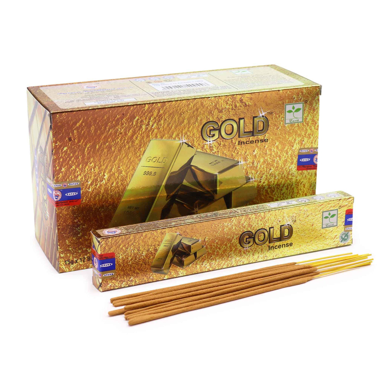 Varillas de Incienso Satya 15gm - Oro