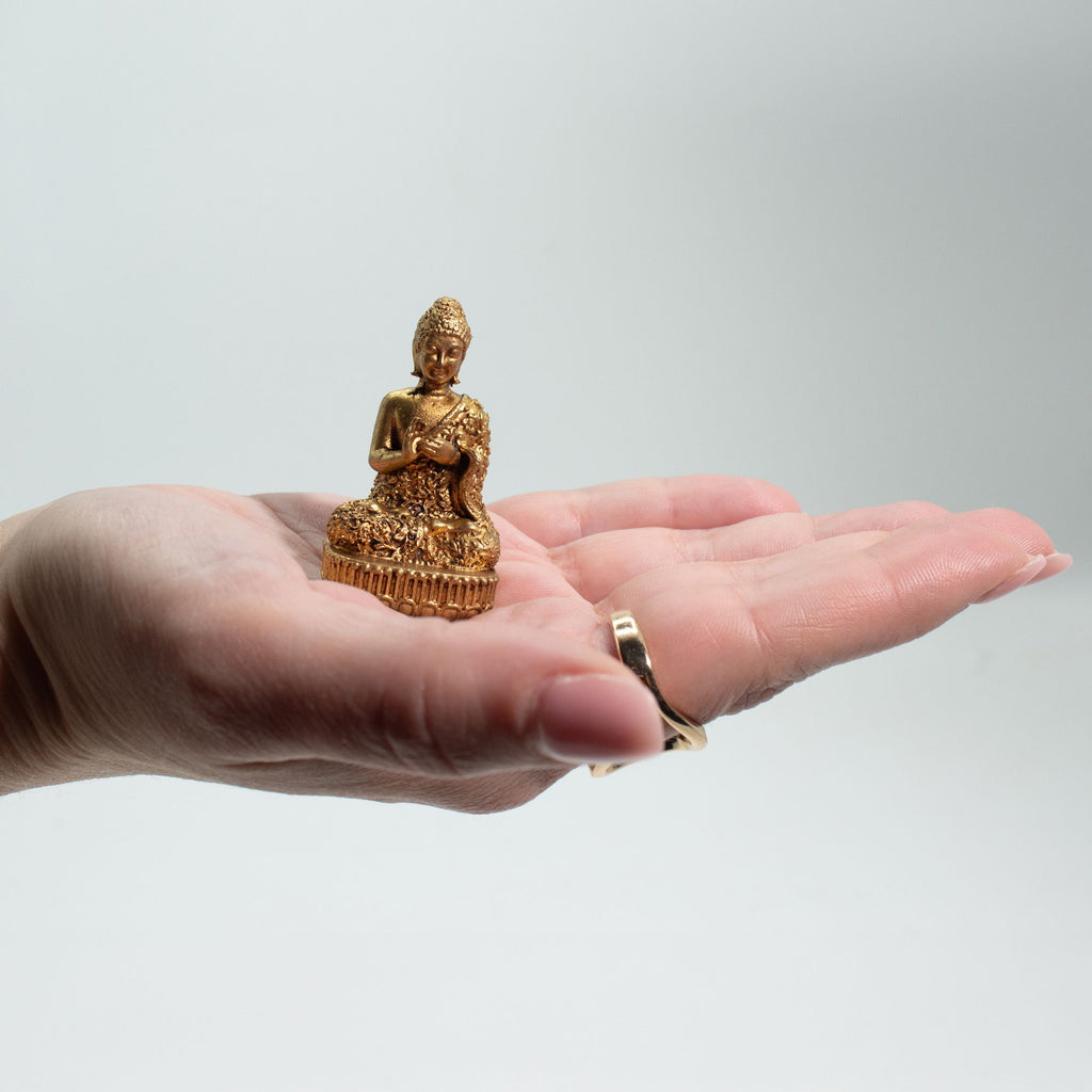 Dioses en miniatura de latón - Buda (60 gramos)  - 48 milímetros